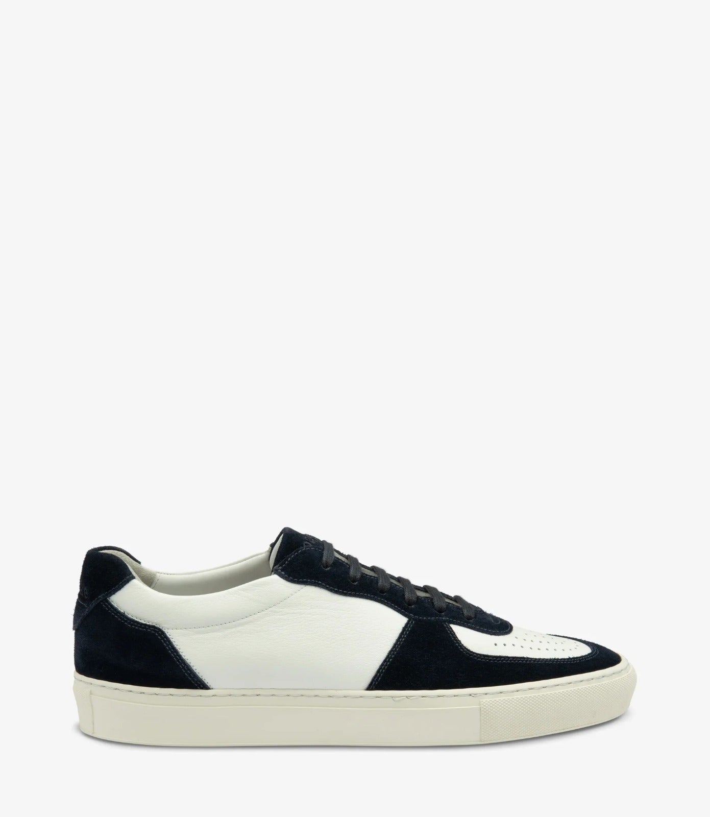 LOAKE Rush - Sneakers - White/Navy Suede