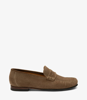 LOAKE Jefferson Loafer Shoe - Flint Suede