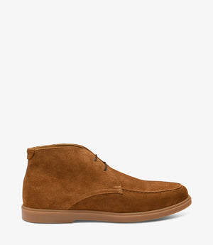 LOAKE Amalfi Desert Boot - Chestnut Brown Suede