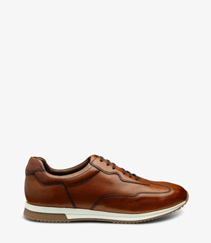 LOAKE Linford - Leather Sneakers - Chestnut